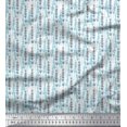 thumbnail image 1 of Soimoi Moss Georgette Fabric Lavender Shirting Printed Fabric 1 Yard 42 Inch Wide, 1 of 3