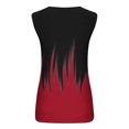 thumbnail image 4 of Plebaso Camisole pour Femmes Mode Imprimée T-Shirts Sans Manches Décontractés Amples d'Été Tuniques Chemisiers pour Dames, 4 of 5