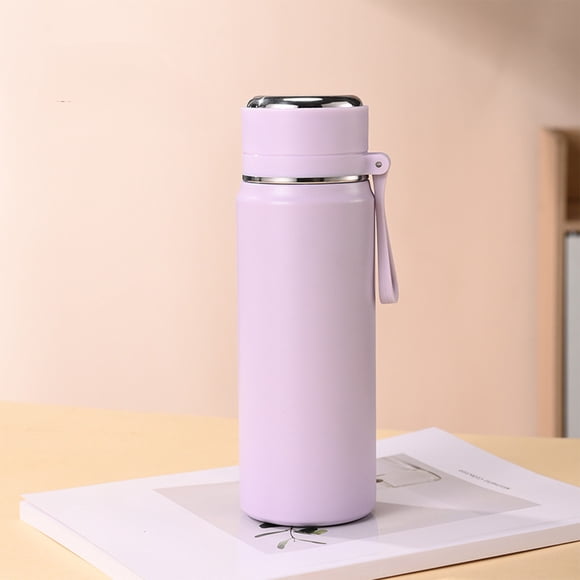 Portable Insulation Cup - High Value Stainless Steel Water Bottle, Vacuum Insulated Travel Mug, Leak Proof Design, Gift Ready, Purple, JKODE