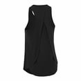 thumbnail image 4 of Timegard Camisoles d'Entraînement pour Femmes Col Rond Chandails de Course Athlétiques Décontractés Couleur Unie Sans Manches, 4 of 7