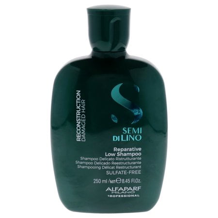 Semi Di Lino Reconstruction Shampooing Réparateur Faible par Alfaparf Milano pour Unisexe - Shampooing 8,45 Oz