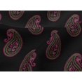 thumbnail image 4 of oneOone Viscose Jersey Fabric Paisley Block Decor Fabric Printed BTY 60 Inch Wide, 4 of 5