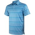 thumbnail image 1 of Polos de Golf pour Hommes à Manches Courtes, Évacuation de l'Humidité, Coupe Sèche, Motifs Imprimés, Polo de Performance à Col, Polos de Golf pour Hommes, 1 of 6