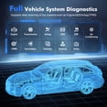 thumbnail image 2 of GOOLOO DS100 OBD2 Scanner Bluetooth Full System Car Scanner Diagnostic Tool for IOS & Android,Check Engine Code Reader,6 Maintenance Services,Battery Test,Hud Display, 2 of 9