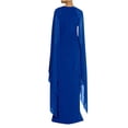thumbnail image 4 of Pisexur Robe Sans Manches à Col en V Mode Femmes Dentelle Sans Manches Ajustée Robe Unie Imprimée Robe Ajourée Robes de Soirée Robe pour Femmes en Liquidation, 4 of 7