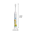 thumbnail image 3 of TopLLC New Electric Tooth Cleaning Toothbrush Electric Toothbrush Floss Cleaning Brush, 3 of 5
