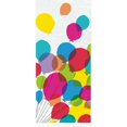 thumbnail image 1 of Balloons & Rainbow Birthday Cellophane Bags, 5" x 11", 20ct, 1 of 2