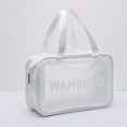 thumbnail image 3 of Coofit Toiletry Bag Large Capacity Waterproof Zipper Travel Cosmetic Pouch Shaving Bag, 3 of 10