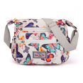 thumbnail image 1 of Sac Bandoulière en Nylon à Motif Floral pour Femmes, Sacs à Main de Voyage avec Courroie Ajustable, 1 of 2