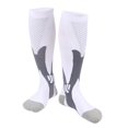thumbnail image 2 of lionlar Bas de Compression Bas de Compression Bas de Compression pour Hommes et Femmes, pour Blanc TTG, 2 of 9