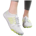 thumbnail image 3 of krdevn Chaussures Pieds Nus Femmes/hommes - Chaussures de Sport pour Hommes à Agencement de Couleurs Style Couple Semelle Plate Séchage Rapide Chaussures de Remontée de Rivière Respirantes, Chaussures de Randonnée en Rivière, Bottes-Pantalon de Pêche, 3 of 9
