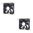 thumbnail image 2 of bedienty Computer Case Cooling Fan Low-noise Replacement PC Cooler Replacement Professional Electrical Heater Humidifier Vacuum Roller Bearing 2Set, 2 of 6