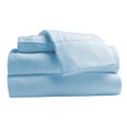 thumbnail image 1 of Comfy Bamboo World Series 4pc Microfiber Sheet Set, Full Size Bedsheet, Light Blue, 1 of 6
