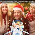 thumbnail image 2 of Vaidha Christmas Card Up Christmas Tree With Lights And Music Greeting Card Christmas Tree Up Christmas Card LED Light Christmas Card, 2 of 7