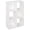 Blanc, variante sur Closetmaid Organisateur de Rangement Décoratif Empilable à 4 Cubes Cubeicals, Espresso