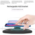 thumbnail image 3 of Yhmxh Projecteur de Navigation Mobile HUD Affichage Intelligent Induction Sans Fil Charge Rapide Android et IOS Accessoires de Voiture Outils Automobiles Fournitures de Voiture Décorations, 3 of 6