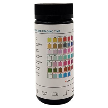 Thinsony Professional 7 in 1 Swimming Pool PH Paper Soil Acidity Drinking Test Strips Household Industrial Testing Meter
