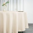 thumbnail image 3 of LNGOOR 108” Wholesale Round Tablecloth Polyester Round Table Linens For Wedding Party Banquet Restaurant -  WHITE, 3 of 11