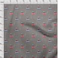 thumbnail image 3 of oneOone Cotton Poplin Twill Medium Gray Fabric Submarine & Fish Ocean Craft Projects Decor Fabric Printed By The Yard 56 Inch Wide, 3 of 4