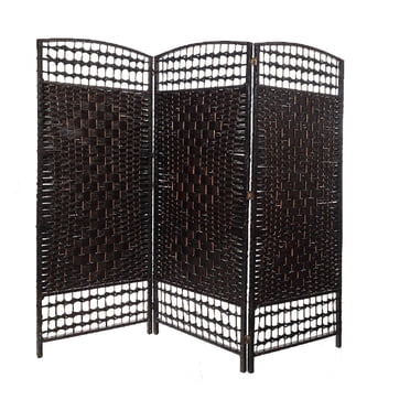 3 Panneau De Bambou Tissé Écran (Basketweave)