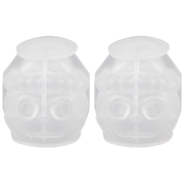 LCXmlly Silicone Making Mold DIY Ghost Tombstone Skull Silicone Mold Set Desktop Decoration Homemade Aromatherapy Scented Making Gypsum 2Pcs