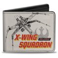thumbnail image 1 of Star Wars Rebel Alliance X-Wing Squadron Red Leader Bi-Fold Wallet, 1 of 3