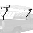 thumbnail image 1 of Elevate Outdoor Truck 3 Ladder Rack Steel Pickup Bed Cargo Carrier System, Black, 1 of 9