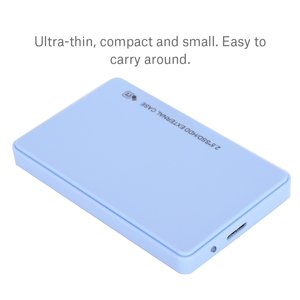 Pocket Size USB  Case, External HDD Box HDD Case, Circuit  Hard Drive Case SSD  for  Hard Drive Enclosure HDD Maximum 1TB
