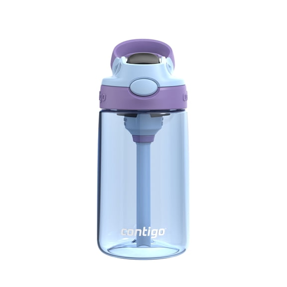 Bouteille d’eau pour enfants Contigo Aubrey avec paille, antifuite et antidéversement, pervenche et améthyste