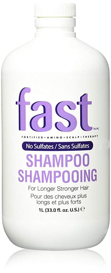 NISIM Fast Shampoo 33Oz/1Litre - No Sulfates, Parabens, Dea - Grows Hair Longer, Faster, 1 Liters