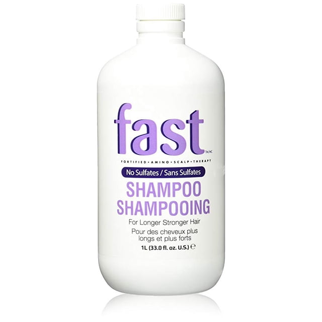 NISIM Fast Shampoo 33Oz/1Litre - No Sulfates, Parabens, Dea - Grows Hair Longer, Faster, 1 Liters