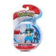 thumbnail image 1 of Pokémon Battle Figure Lucario 3 Inch Series 4 Single Pack, 1 of 2