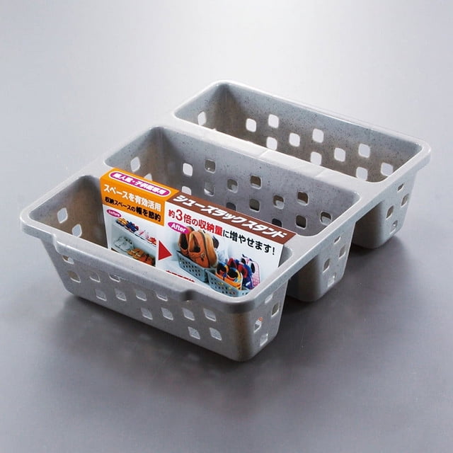 wycnly Vertical Shoe Storage Tray PP Plastic Entryway Organizer Rack Stackable Bird Shape Space-Saving No Hole Install for Home Office Clearance