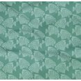 thumbnail image 4 of oneOone Organic Cotton Poplin Twill Fabric Fish Block Decor Fabric Printed BTY 42 Inch Wide, 4 of 4