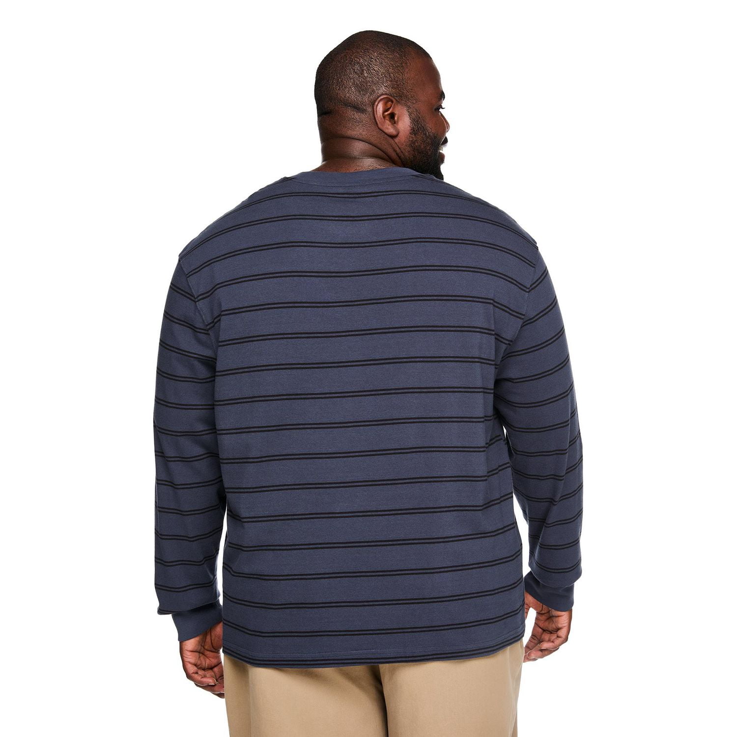 George Big Men's Heavyweight Jersey Long-Sleeve T-Shirt