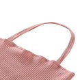 thumbnail image 3 of 2Pcs Kids Summer Outfit  Solid Color Ribbed Halter Neck Sleeveless Crop Tops + Short Slit Skirt for Girls  2-7 Years, 3 of 7