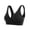 Black, variant on Womens Bras Comfortable Pregnant Womens Plain Color Bra Maternity Nursing Bras Vest Tops