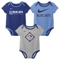 thumbnail image 1 of Infant Toronto Blue Jays MLB Boys Nike 3-Piece Creeper Set, 1 of 1