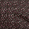 thumbnail image 1 of oneOone Coton Flex Tissu Noir Jacobée Tissu Imprimé de Matériel de Couture Floral par la Cour 40 Pouces de Large, 1 of 4