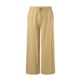 thumbnail image 4 of Women Pants Bell Bottoms Multi Colored Slim Trousers Ladies Work Leggings, 4 of 7