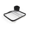 thumbnail image 3 of Umbra Sinkin Dish Rack,Smoke/Nickel, 3 of 9