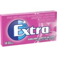 thumbnail image 3 of EXTRA, Bubblemint Flavoured Sugar Free Chewing Gum, 14 Sticks, 3 Packs, 3 of 6