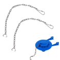 thumbnail image 2 of 2PCS Stainless Steel Toilet Drain Clap Cover Universal Chain 25CM, 2 of 4