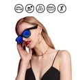 thumbnail image 4 of Lunettes Intelligentes Bluetooth, Lunettes de Soleil Tendance, Argent, 4 of 25