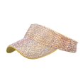 thumbnail image 1 of GDREDA Baseball Cap Fashion Women Leopard Print Sun Baseball Visor Cap Yellow,One Size, 1 of 4