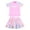 Pink, variant on Teen Girls Swim Suit Girls Swimsuit with Shorts Girls' Two-Piece Swimwear Teen Girl Bathing Suits for Teen Girl XXXXL