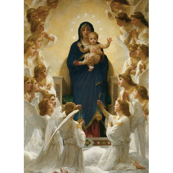 Bouguereau -La Vierge et les Anges - 6000-7064