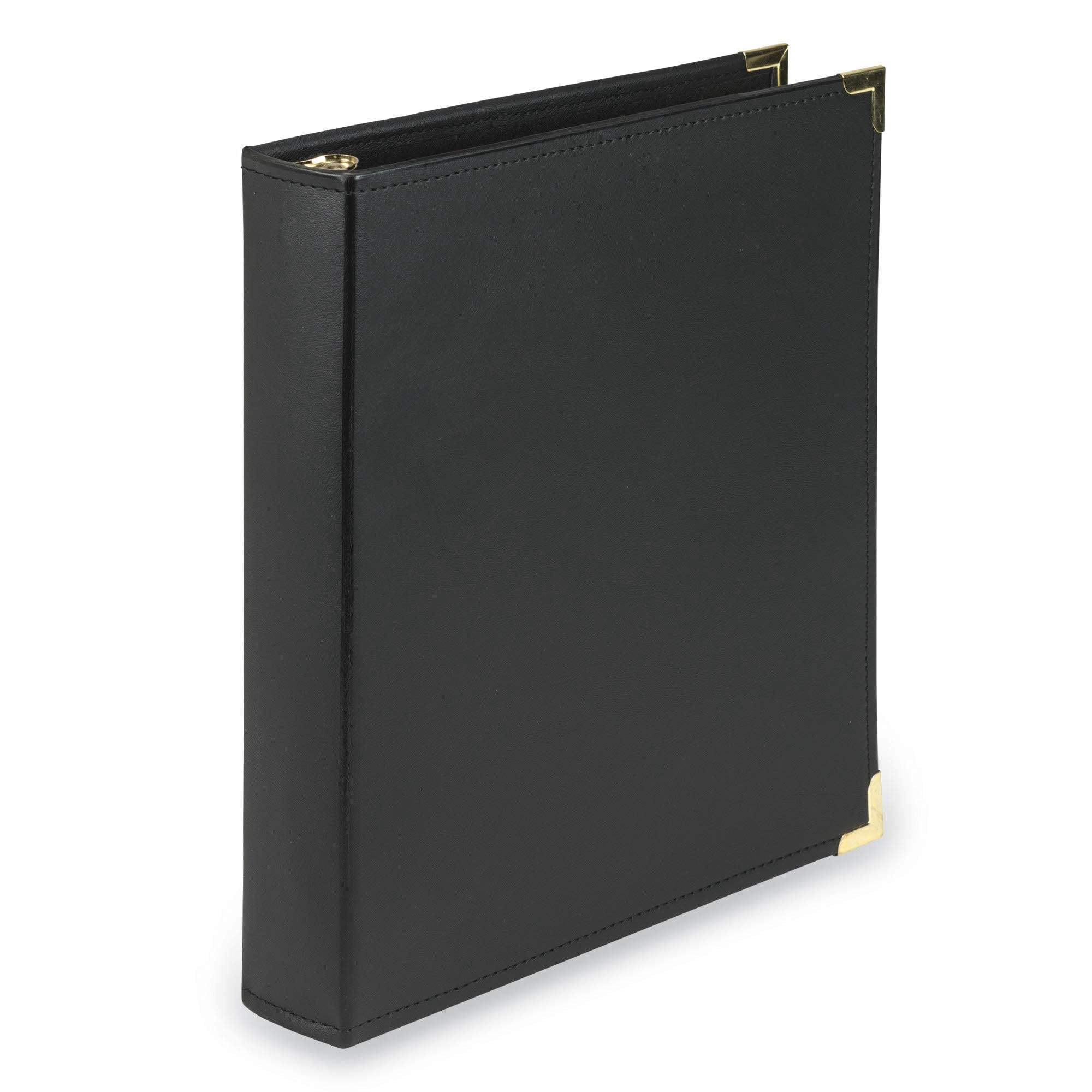 Samsill Classic Collection Leather 3 Ring Binder,