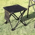 thumbnail image 4 of Outdoor Picnic Maza Foldable Stool Portable Lightweight Fishing Chair Lightweight Folding Chair Camping Chair Stool, 4 of 8