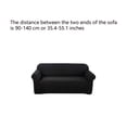 thumbnail image 1 of Sofa Cover for 3-Seater Couch with Elastic Hem Fit 85% Polyester 15% Spandex Stretch Fabric Dust and Stain Protection, 1 of 2